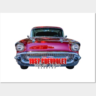 1957 Chevrolet Bel Air 2 Door Hardtop Posters and Art